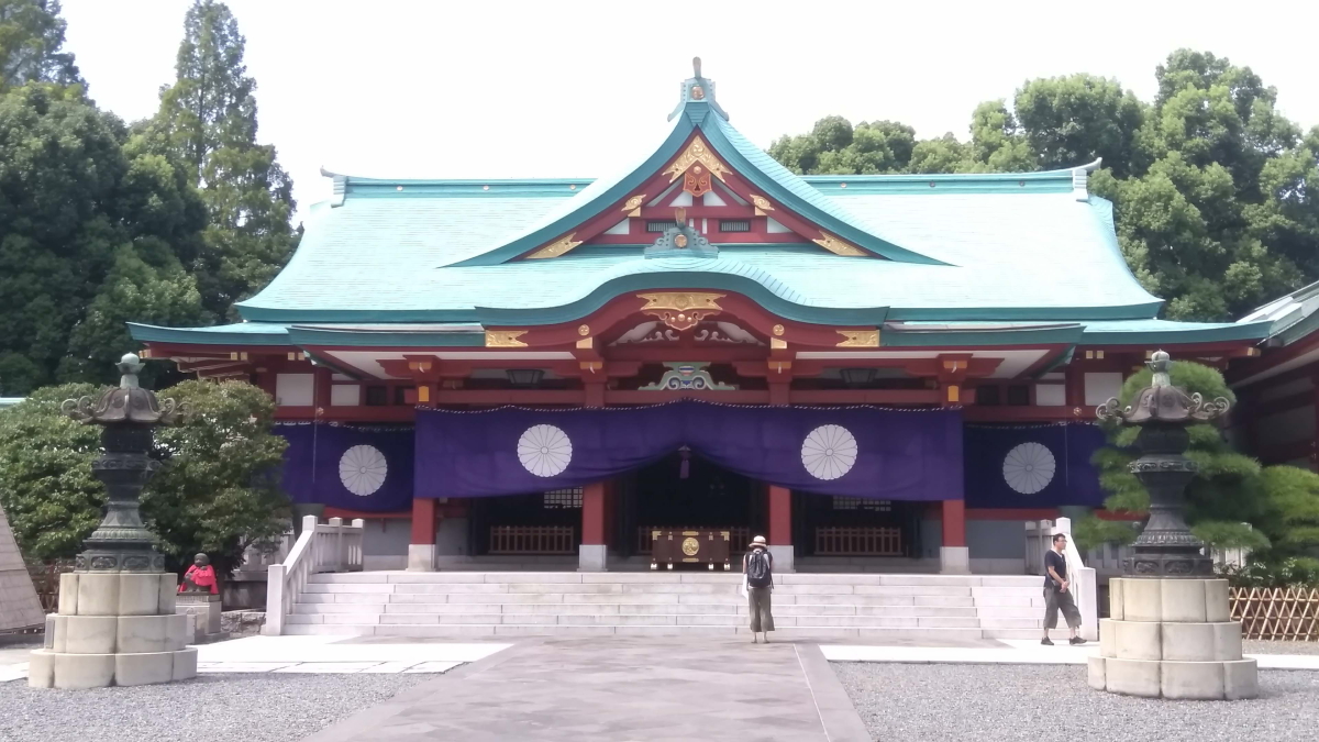 日枝神社社殿