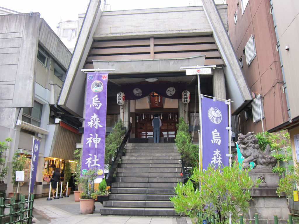 烏森神社 拝殿