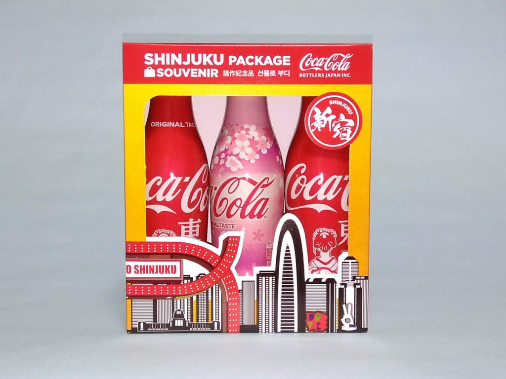 「コカ･コーラ」スリムボトル新宿オリジナルBOX