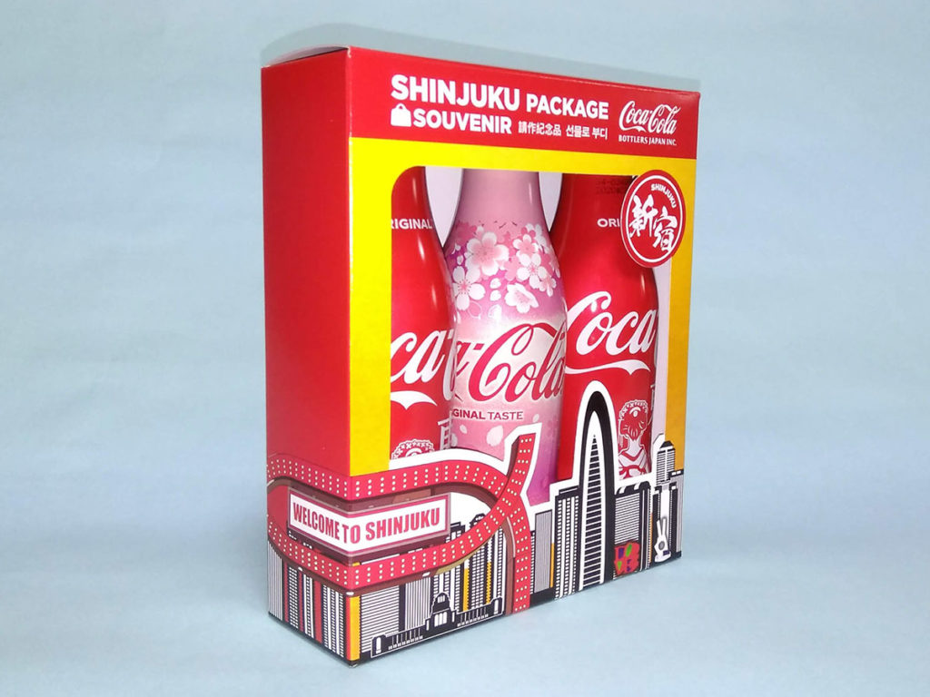 「コカ･コーラ」スリムボトル新宿オリジナルBOX